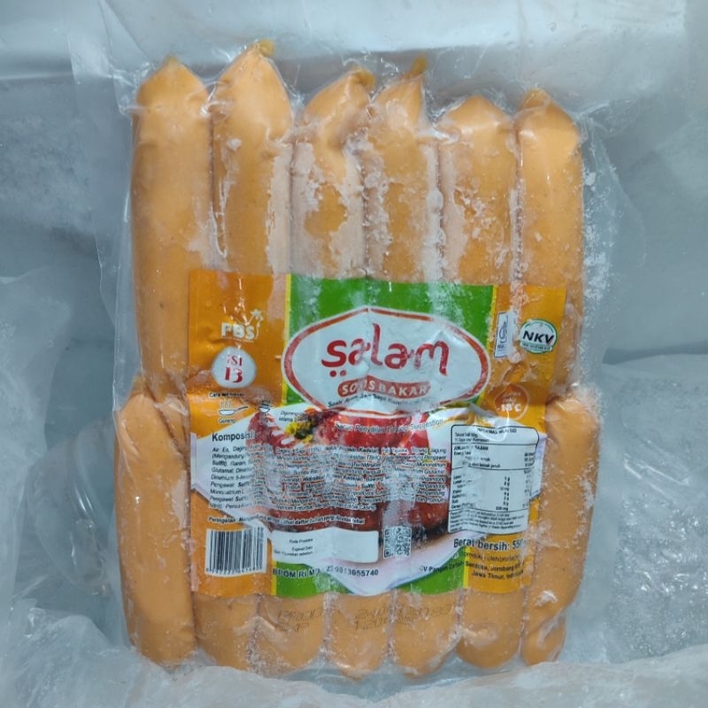 

SALAM sosis bakar jumbo mini isi 13