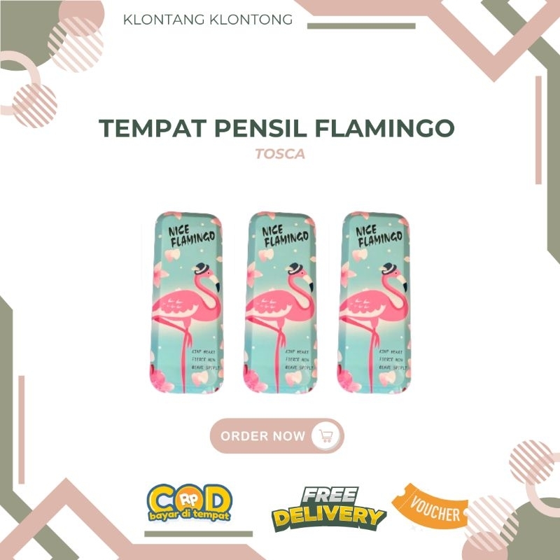

Tempat Pensil Flamingo