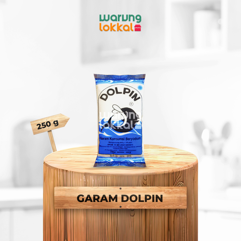 

Garam Dolpin 250g - Warung Lokkal