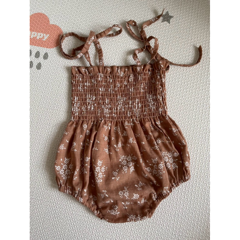 Little Sosete Isla Smocked Romper - Preloved / Baju Anak perempuan / Baju bayi perempuan / baby girl