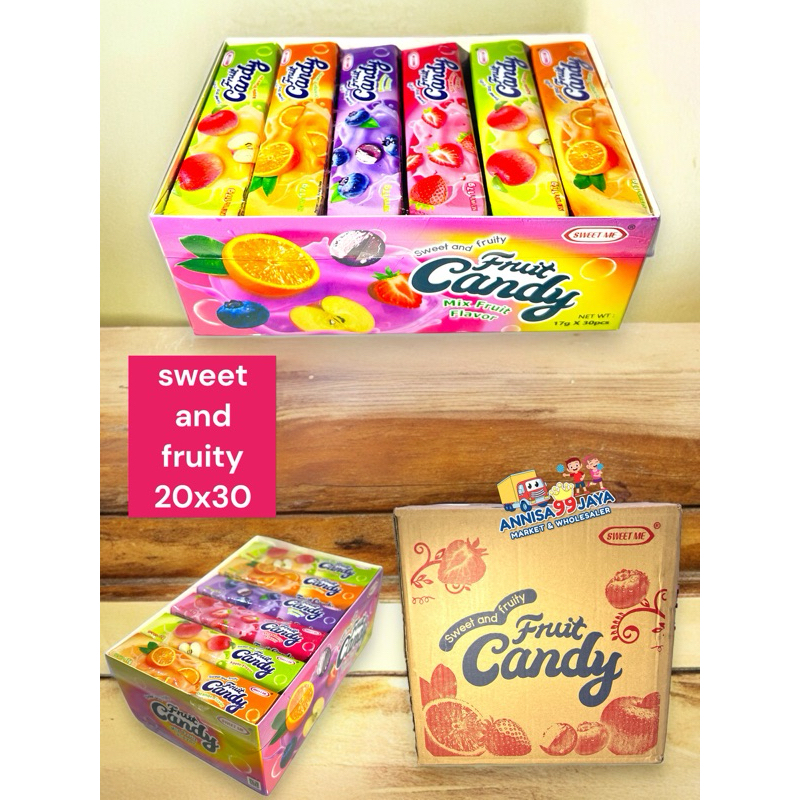 

FRUIT CANDY SUGUS 20x30PCS