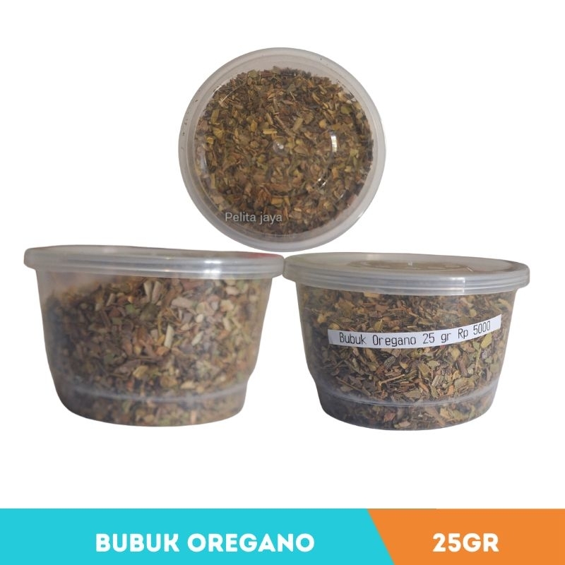 

BUBUK OREGANO 25 gr untuk pizza