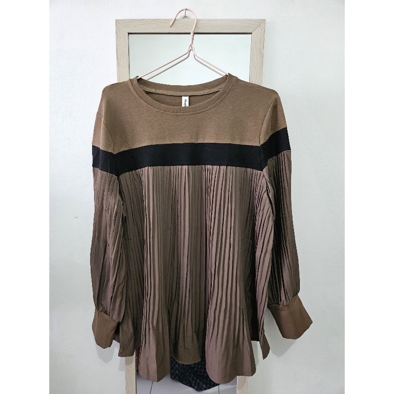 Bangkok-Blouse Plisket