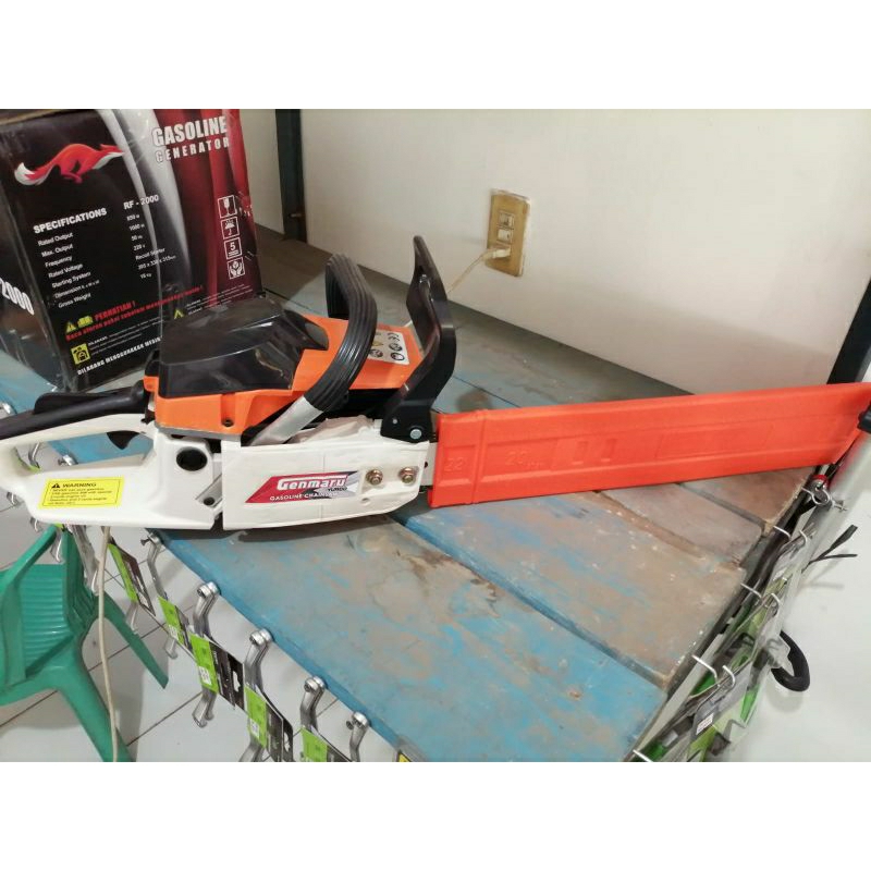 GMR-5900 MESIN CHAINSAW CHAIN SAW GERGAJI POTONG KAYU 22"22"GENMARU