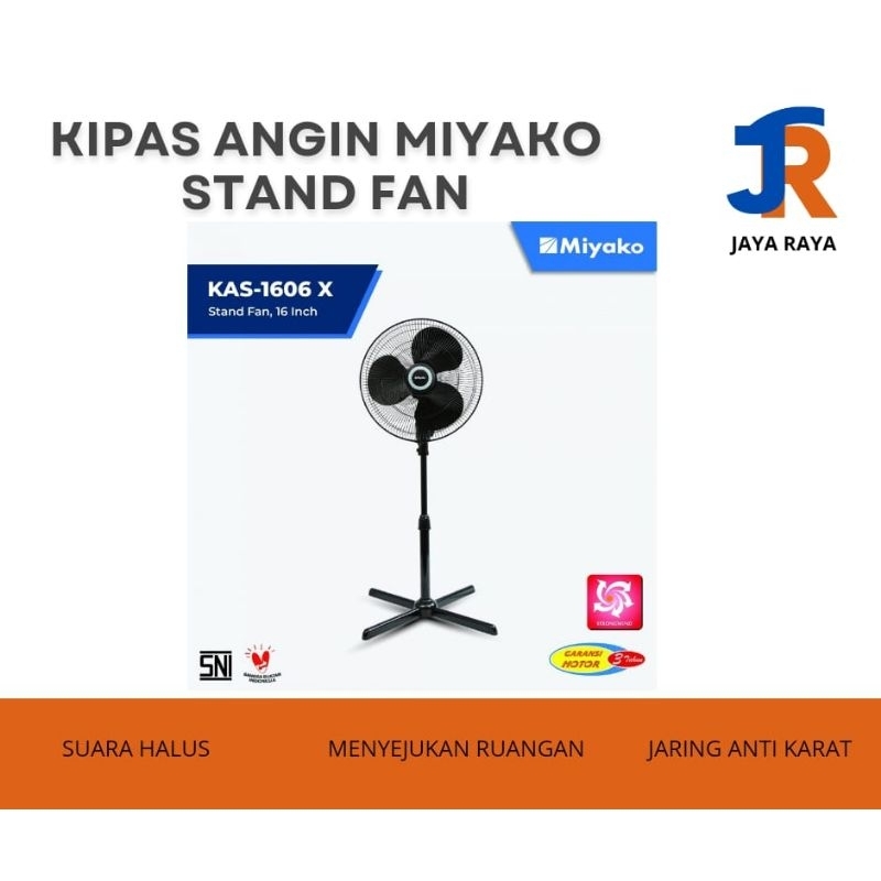 KIPAS ANGIN BERDIRI MIYAKO