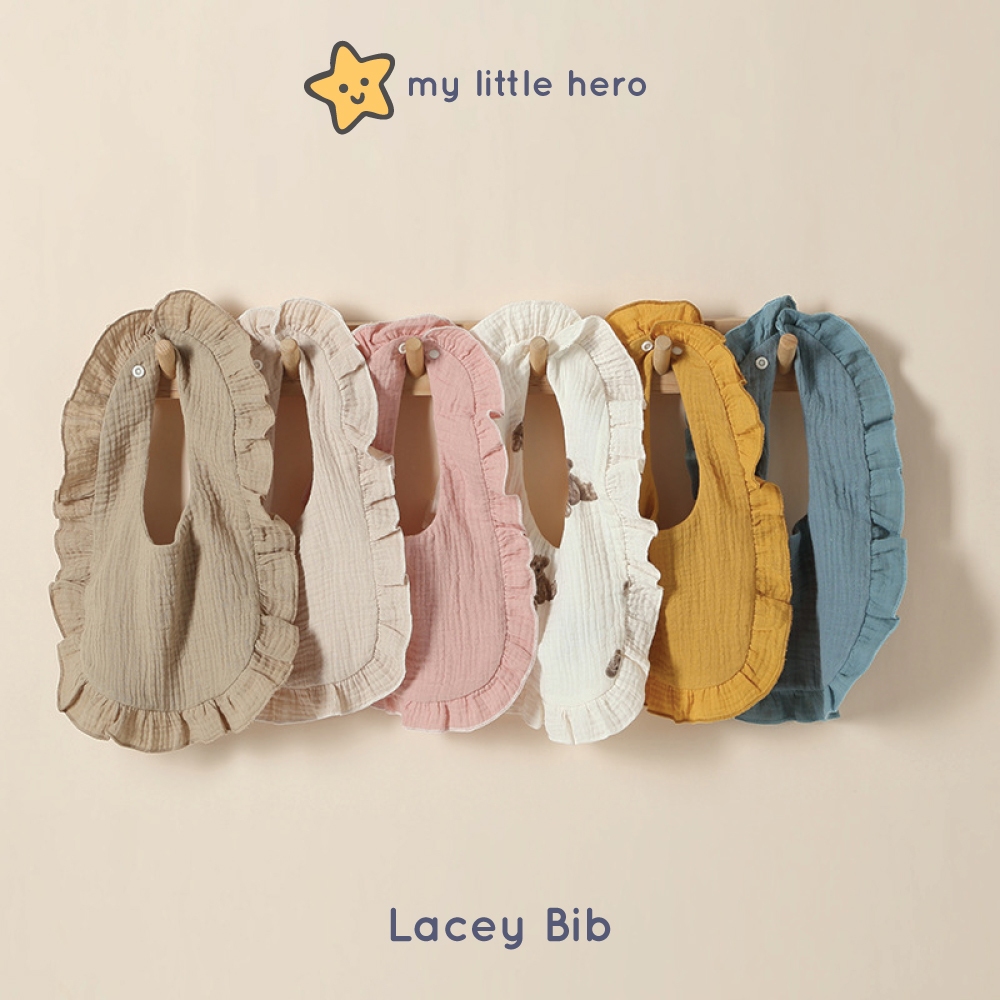 My Little Hero - Lacey Bib (Celemek Bayi & Anak)