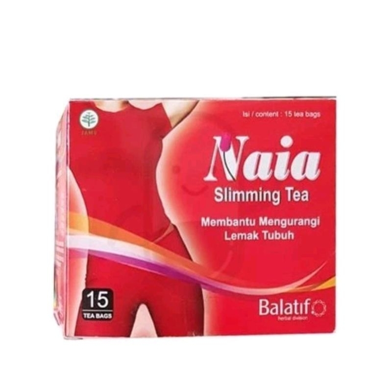 

Naia Slimming Tea Box 15 Tea Bags Teh Pelangsing