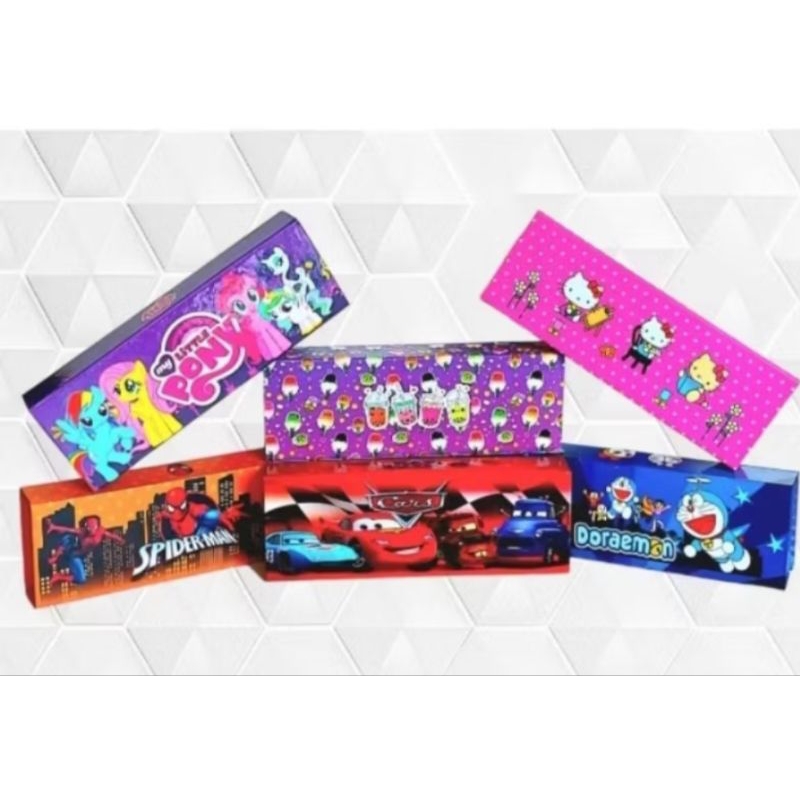 

pensil case dus/kotak pensil murah/ kotak pensil