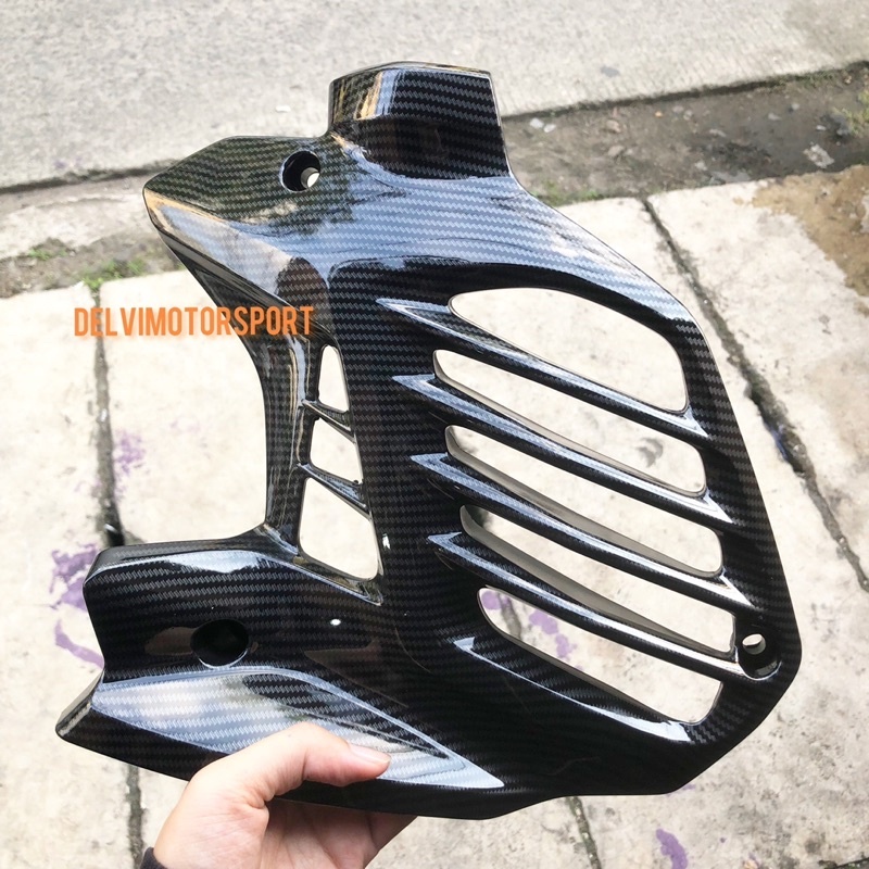 Cover Tutup Radiator Carbon Nmax New 2020-2021 ZORO / Tutup Radiator Carbon Motor Nmax new 2020-2021