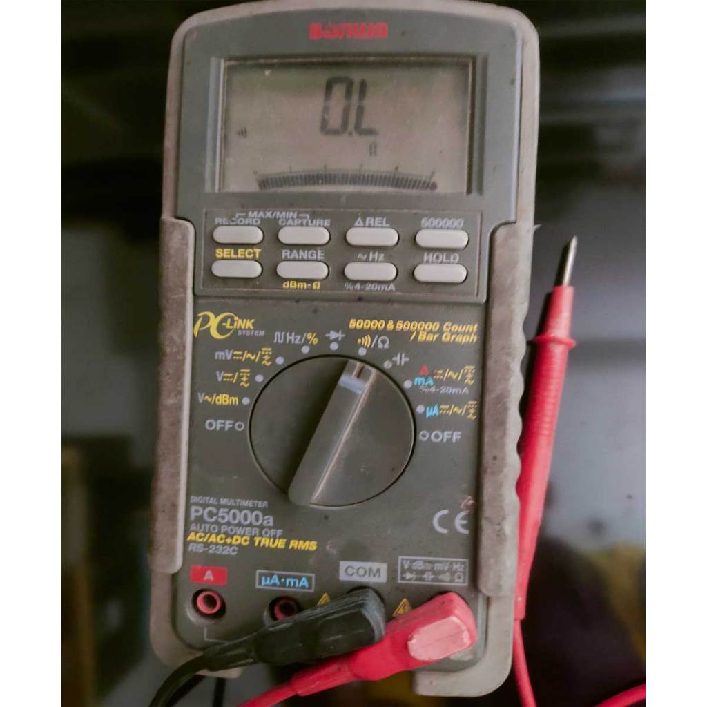 Sanwa PC5000a True RMS Digital Multimeter Kondisi Bekas Normal