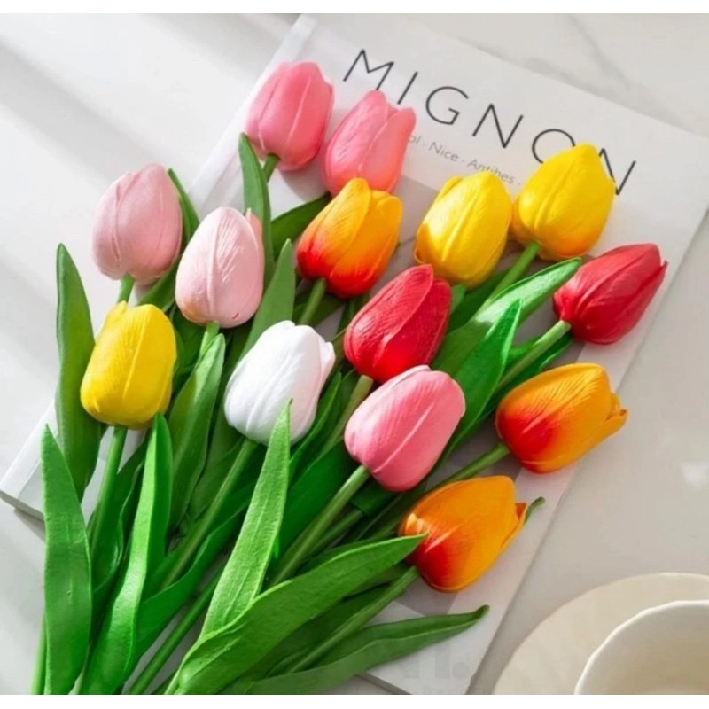 Tulip Latex - Bunga Tulip - Tulip Artificial - Bunga Artificial