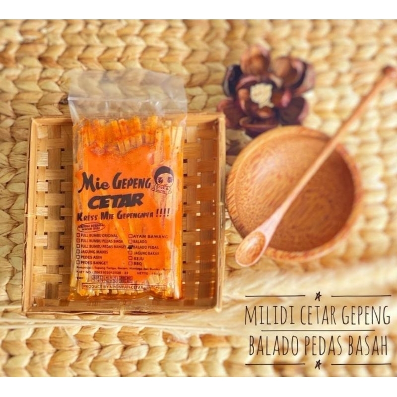 

Milidi gepeng bumbu basah