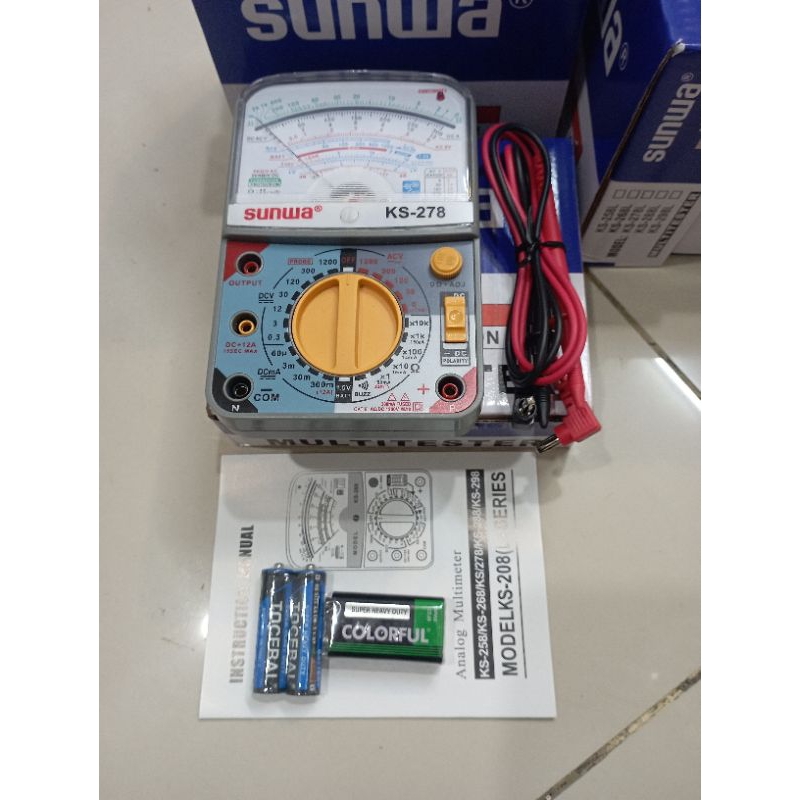 Multitester Sunwa Ks-278Tester
