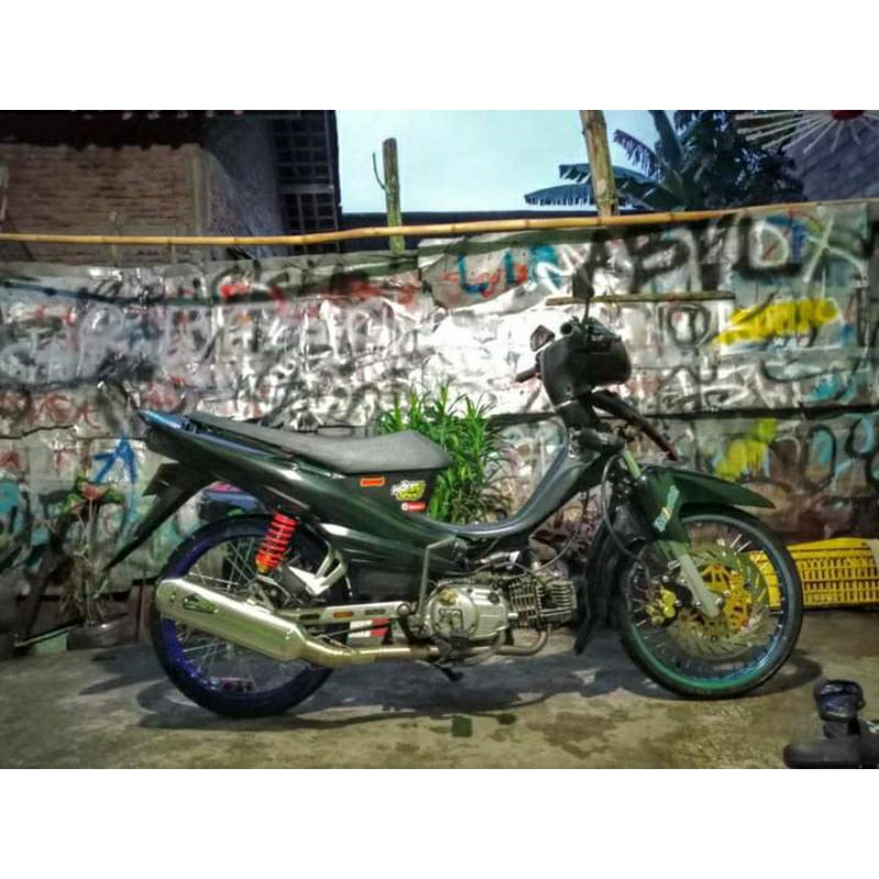 knlpot kapsul jrm all motor jupiter z.Vega r.Cripten.Semes.Shogun 110.Astrea.C70.Prima inlet 50 bas 