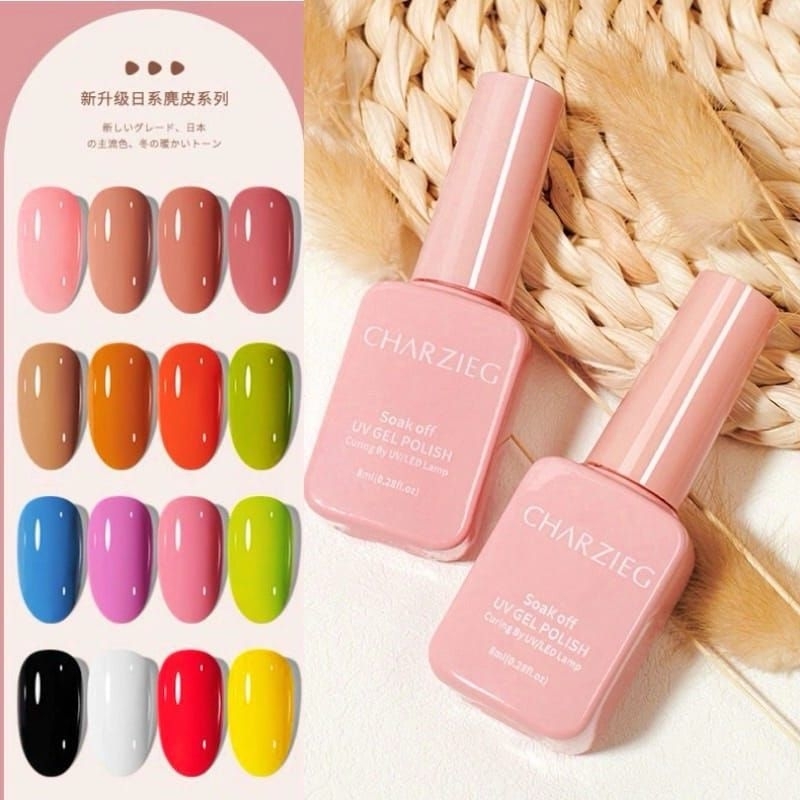 CHARZIEG NAIL GEL POLISH 8 ml/CAT KUKU CHARZIEG