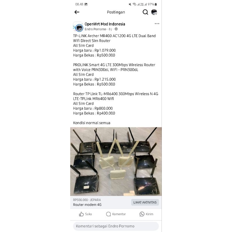 modem 4G router ALL GSM