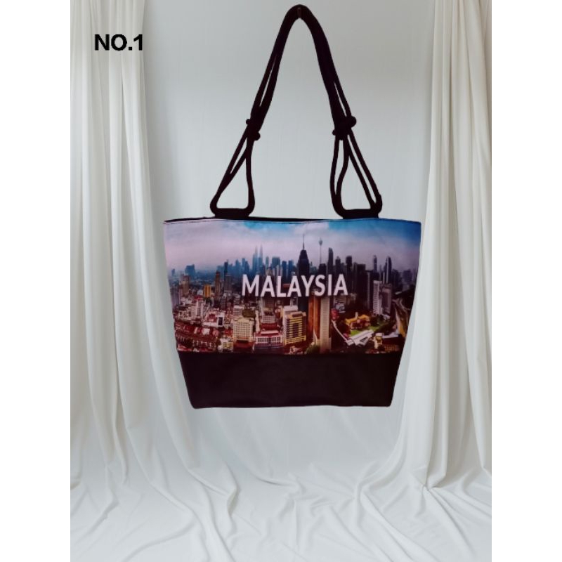 Tote bag/tas Malaysia tali sumu/tas oleh oleh malaysia