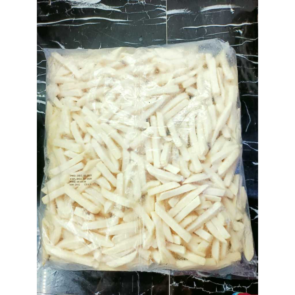 

Kentang snow valley Straight Cut Fries 2KG