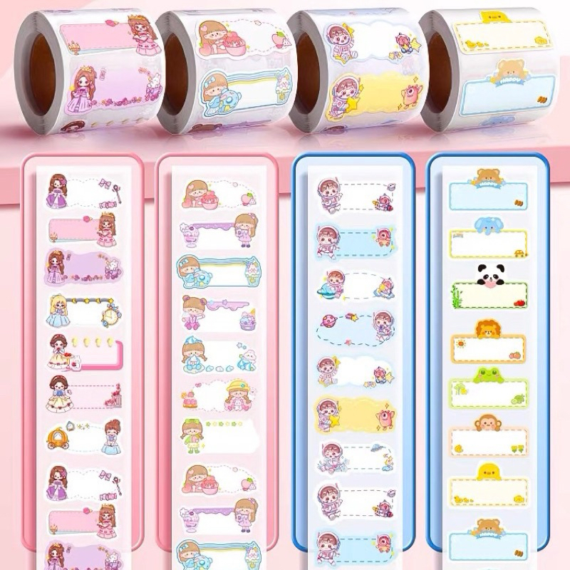 

Name Label Sticker Tempel Stiker Tulis