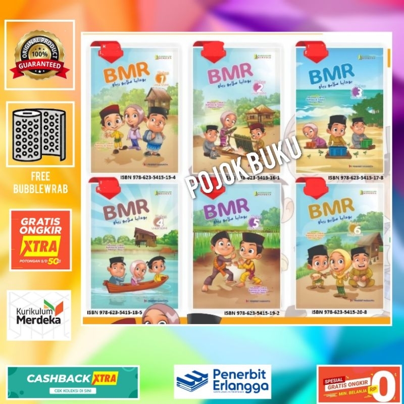 Buku BMR Merdeka Budaya Melayu Riau Kelas 1 2 3 4 5 6 SD/MI Kurikulum Merdeka