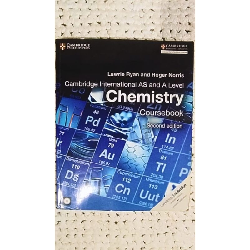 

Buku Chemistry Coursebook | Buku Kimia SMA | Buku Bekas