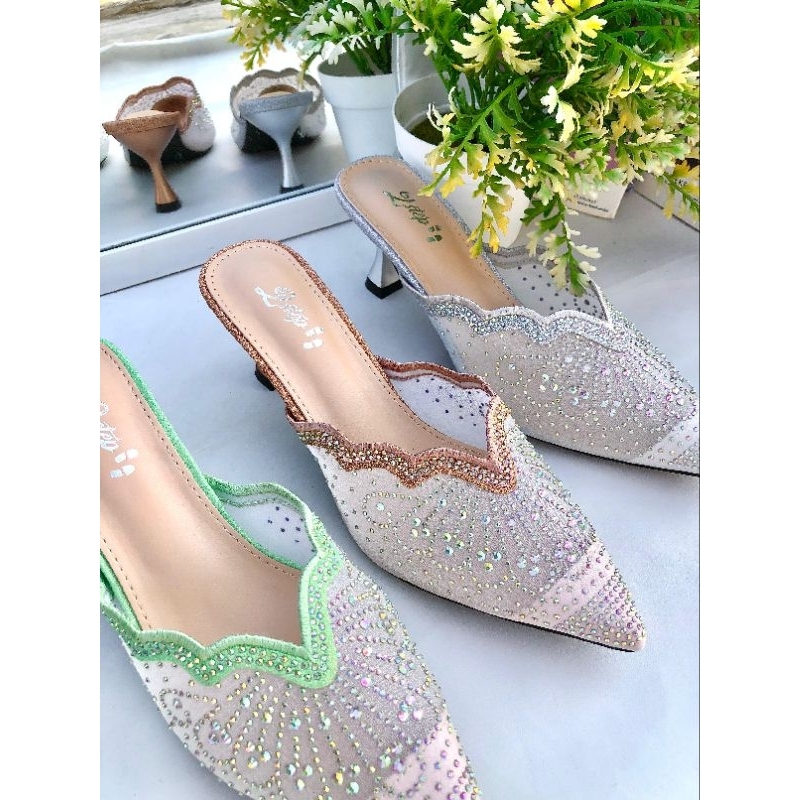 2 Step - 889-77 Sepatu Pesta Wanita Import fashion