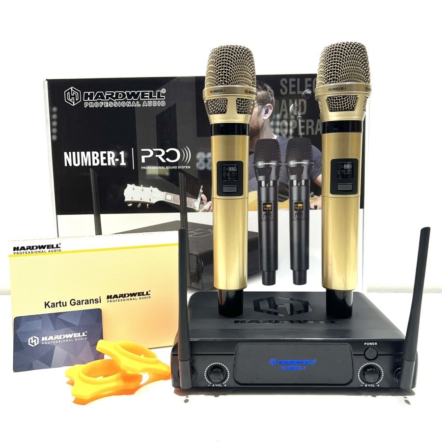 Mikrofon Hardwell Number 1 Pro / Mic Hardwell Wireless