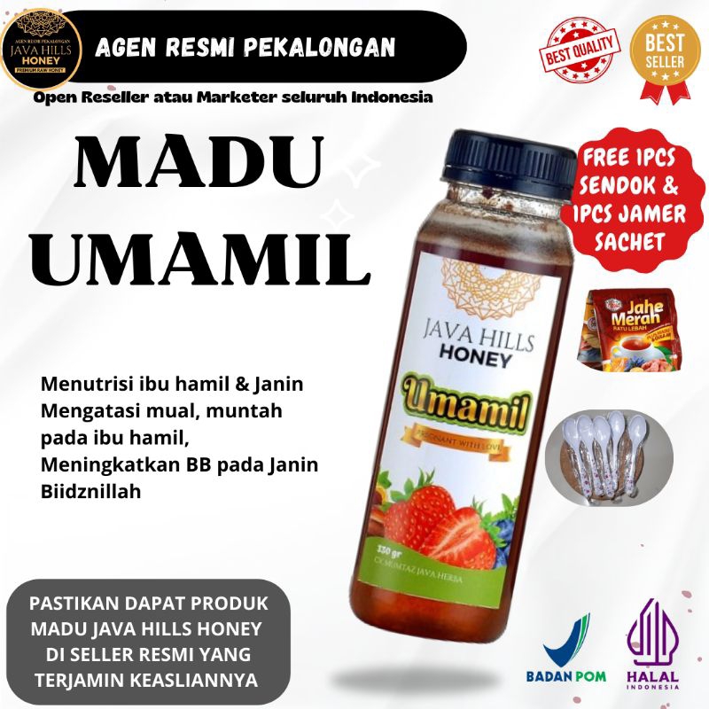 

MADU UMAMIL JAVAHILLS HONEY UNTUK IBU HAMIL , MENGATASI MUAL MUNTAH 320GR