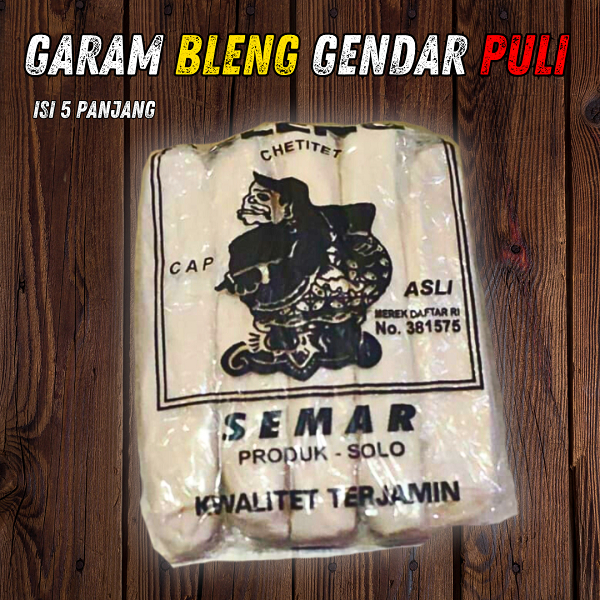 

Garam Bleng Putih Cap Semar - Pengembang Kerupuk Puli Gendar - Pembuat Kerupuk gendar
