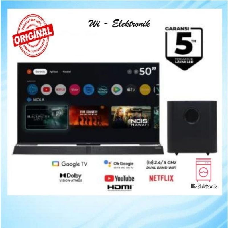 LED TV 50 inch Polytron PLD 50BUG5959 Android TV 50 inch Polytron PLD 50BUG5959 Android TV Polytron 