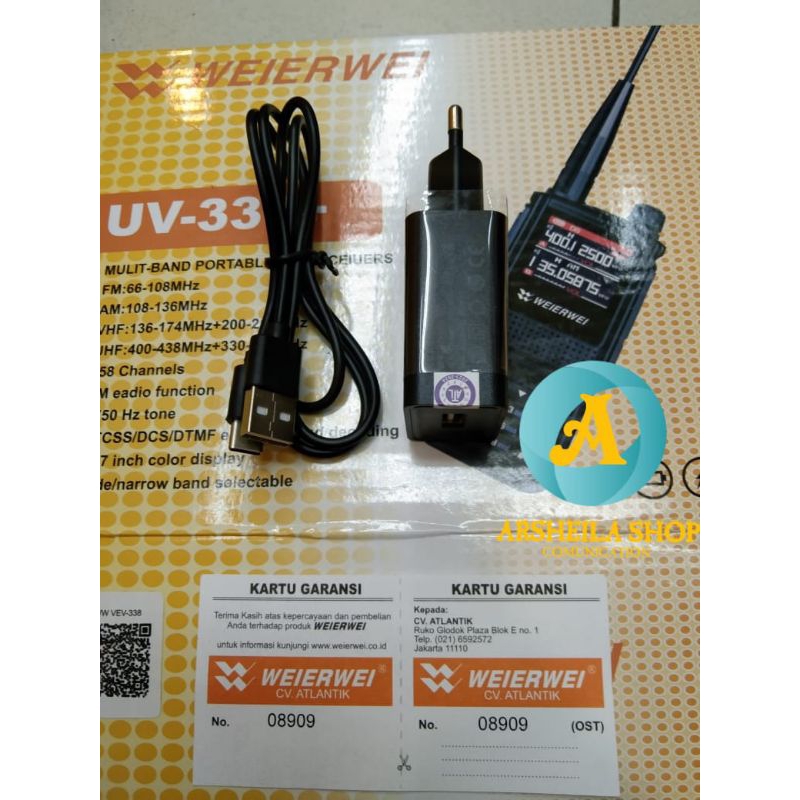 Charger Ht weierwei 338 plus 4 band weierwei 888 plus 6 band