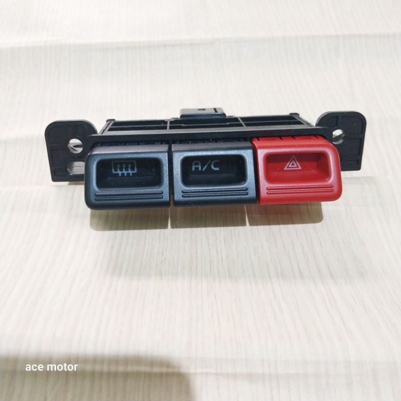 tombol saklar lampu hazard ac daihatsu grandmax luxio original
