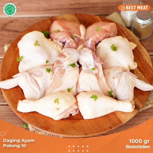 

Daging Ayam Potong 10 Mix PCP 1000gr