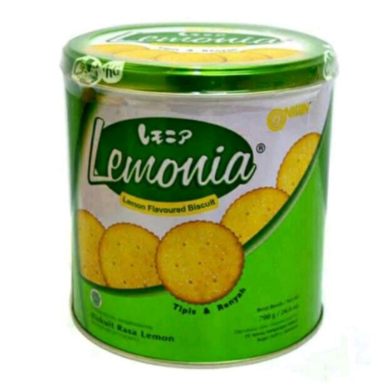 

Biskuit Nissin LEMONIA kaleng 650 gr