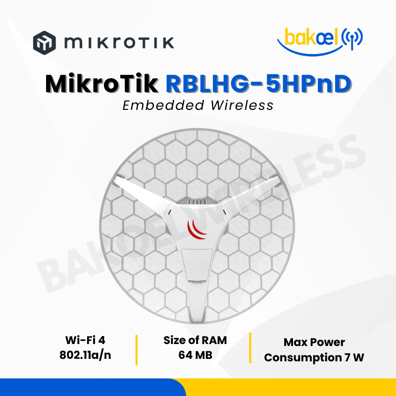 Mikrotik RBLHG-5HPnD-XL - Embedded Wireless 5Ghz