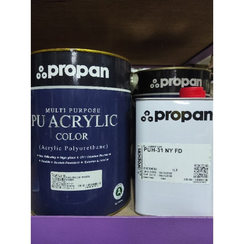 propan 786 white satin 1galon / propan pu / pu propan / pu propan 786