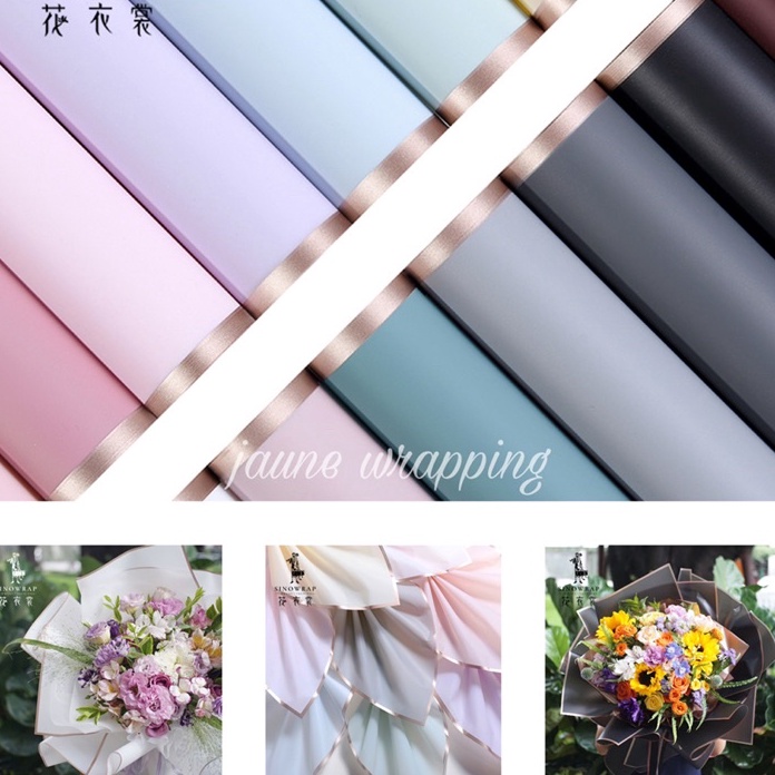 

KP8 1PAK2LEMBAR JCC Kertas Buket Bunga Flower Wrapping Paper Cellophane