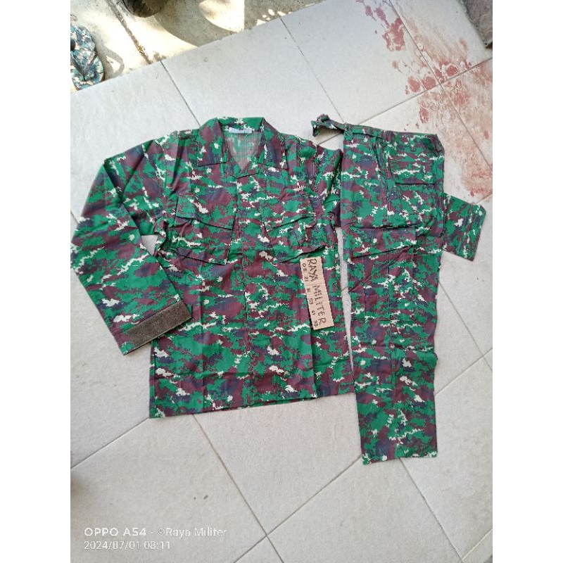 ORI, baju PDL NKRI jatah asli TNI AD / Buat Karnaval Agustusan cocok