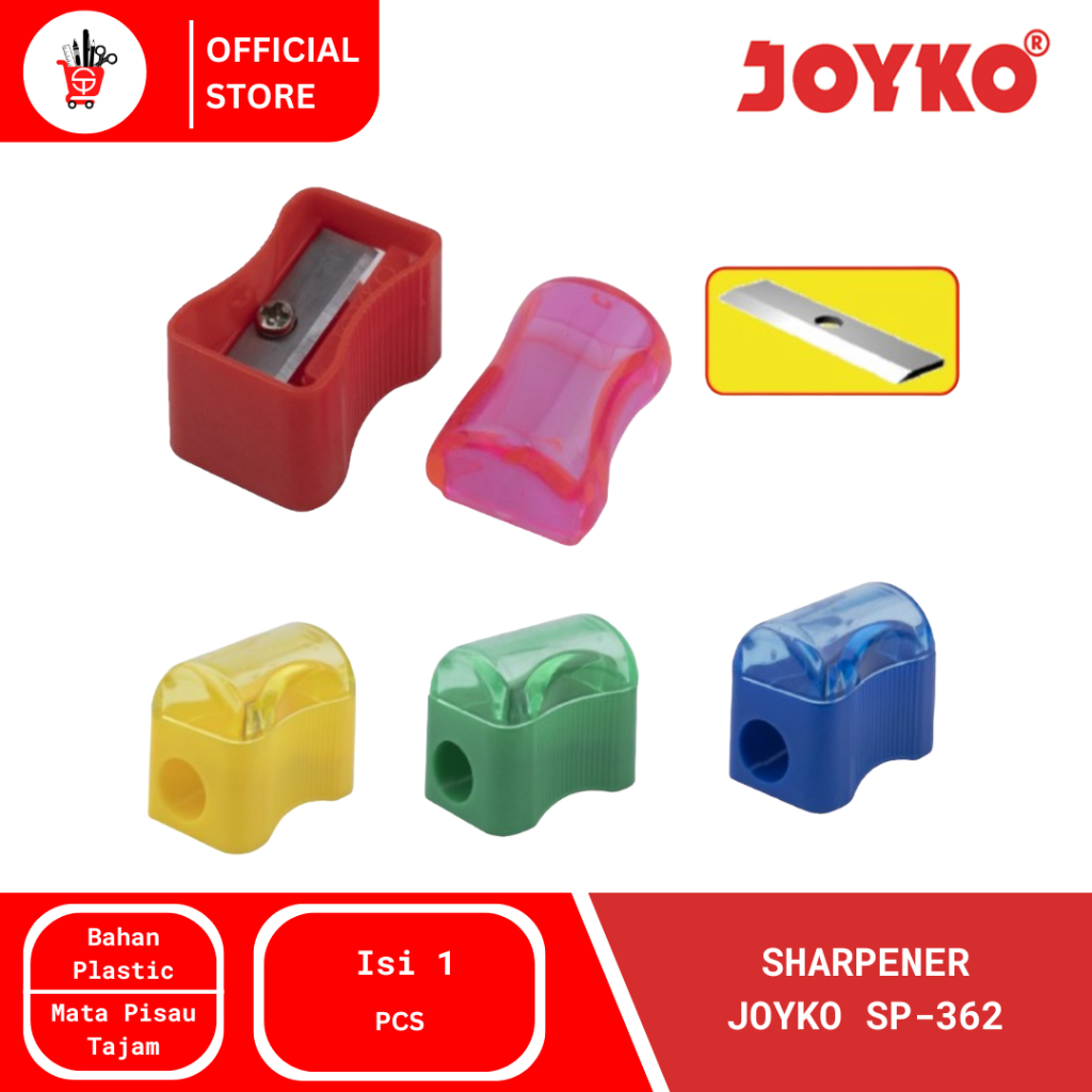 

Sharpener | Rautan Tangan Joyko SP-362 (1 Pcs)