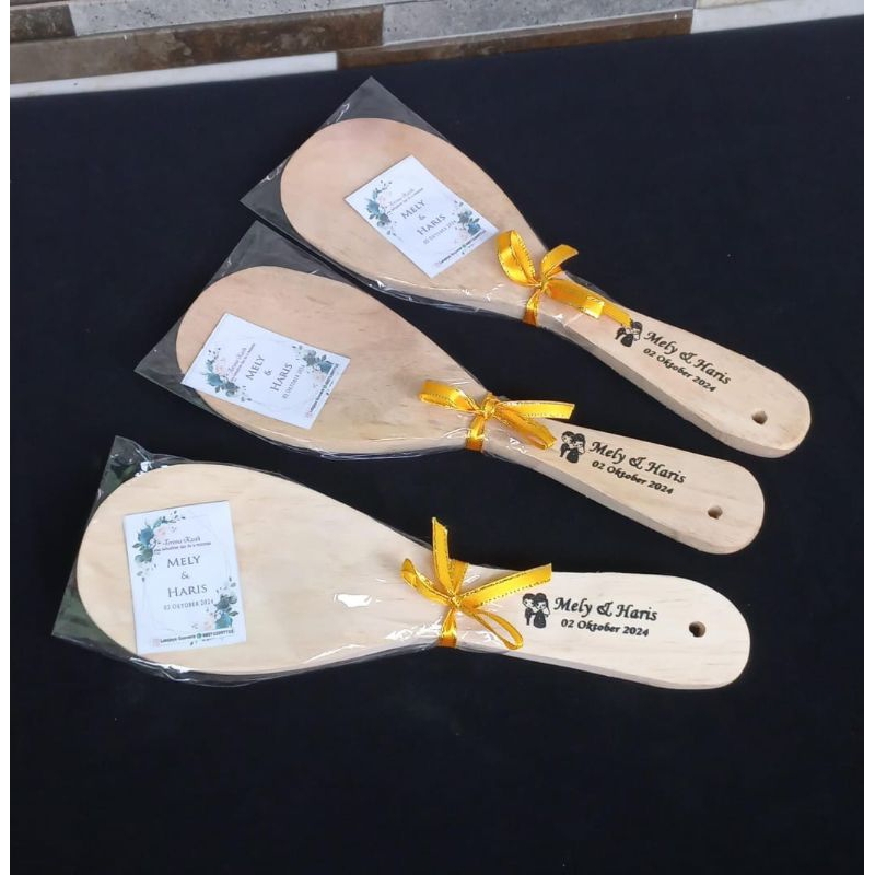 Souvenir Centong Nasi Kayu