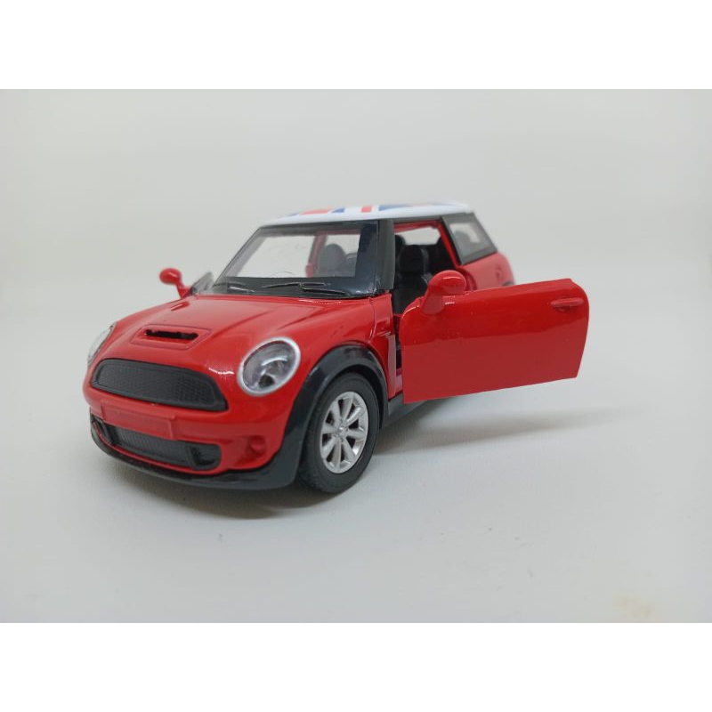 Miniatur mobil mini cooper diecast mini cooper mainan edukasi anak
