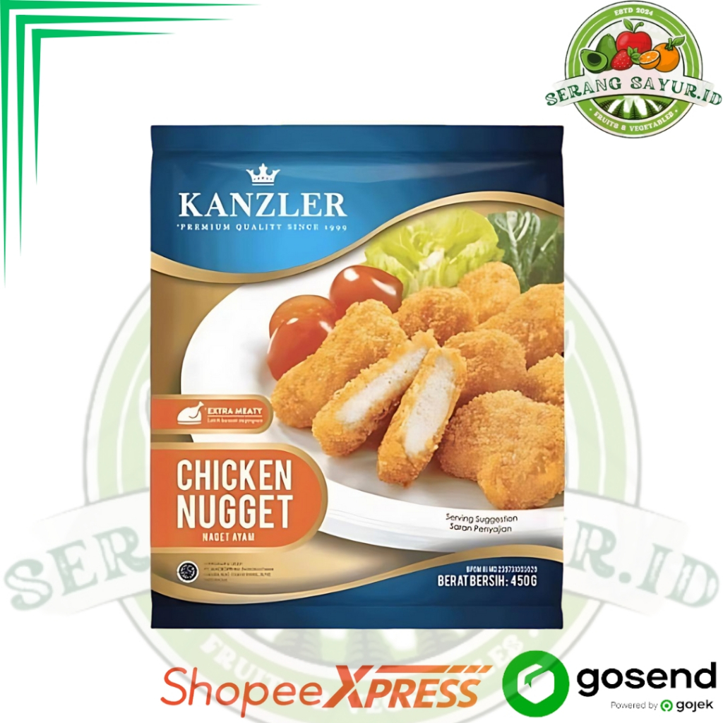 

KANZLER CHICKEN NUGGET 450 GR