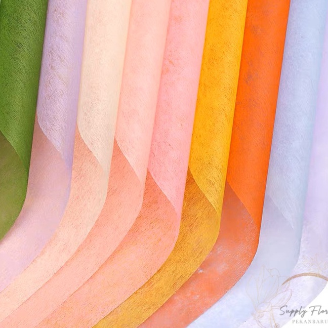 

KI3 SUPPLYFLORIST 1 Pack KERTAS TISSUE FLOWER WRAPPING PREMIUM TISSUE NONWOVEN NON WOVEN PAPER KERTAS BUKET TEBAL PEMBUNGKUS BUNGA