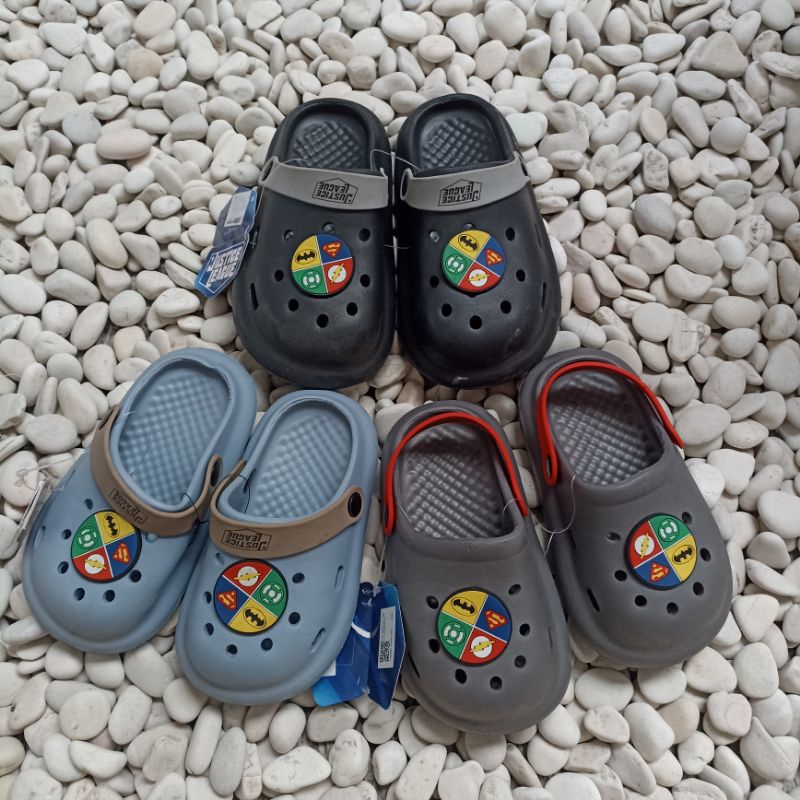 Zandilac Sandal Anak Laki-laki Cowok Sandal Baim Sandal Superman Flash Batman Phylon Empuk Lembut CH