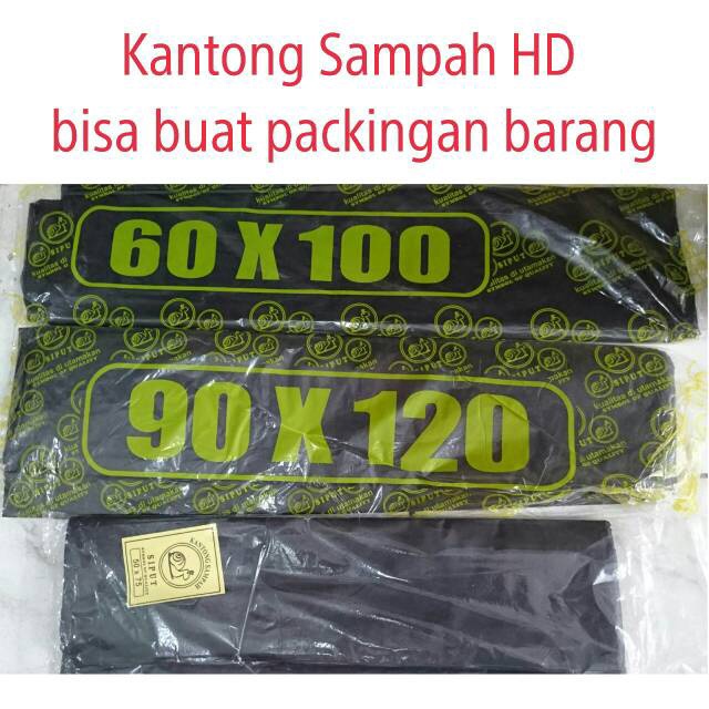 TERMURAH Kantong Plastik Sampah Hitam  Kantong HD