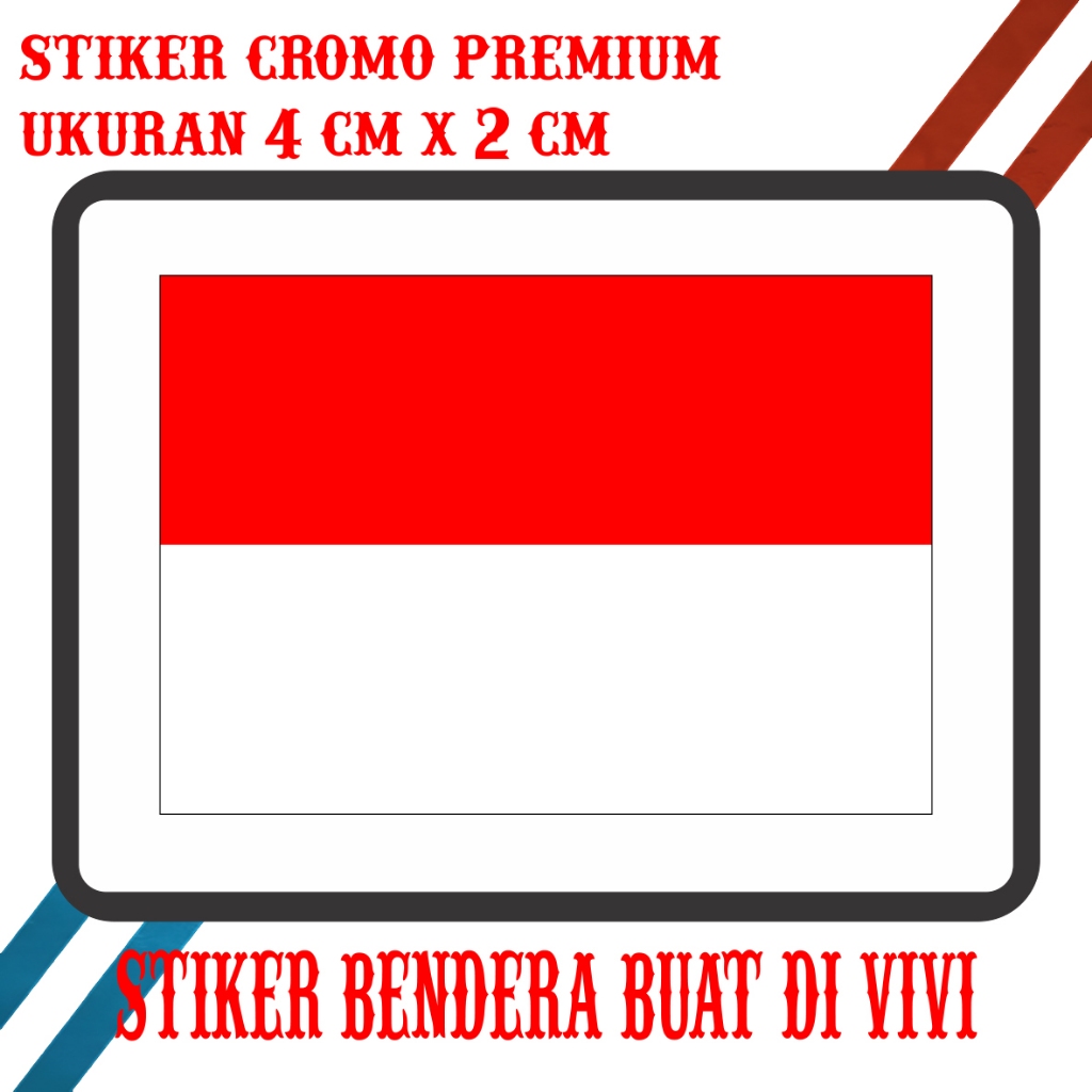 

STIKER BENDERA INDONESIA HUT RI 17 AGUSTUS (ISI 10 PCS)