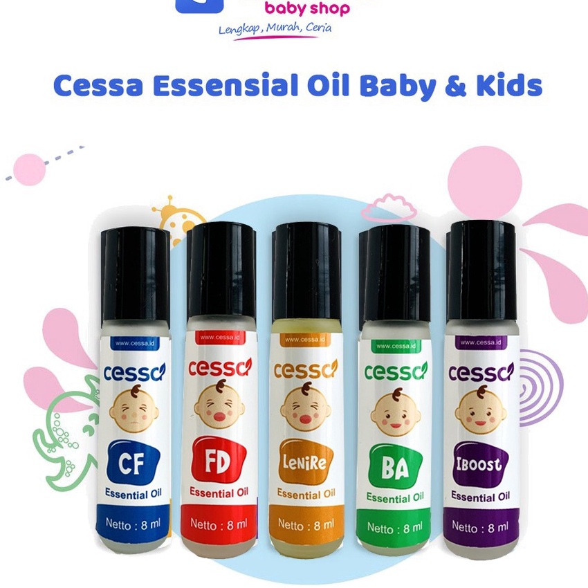

berkualitas Cessa Essential Oil Baby Kids Cough lenire immune fever bugs No1 di indonesia