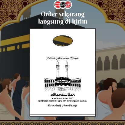 

KF7 Isi 5Pcs Size 3 x 4 Kantong Plastik Ibadah Haji Umroh Lebaran Haji Kantong Plastik Souvenir Haji Umroh Kemasan Parcel Haji