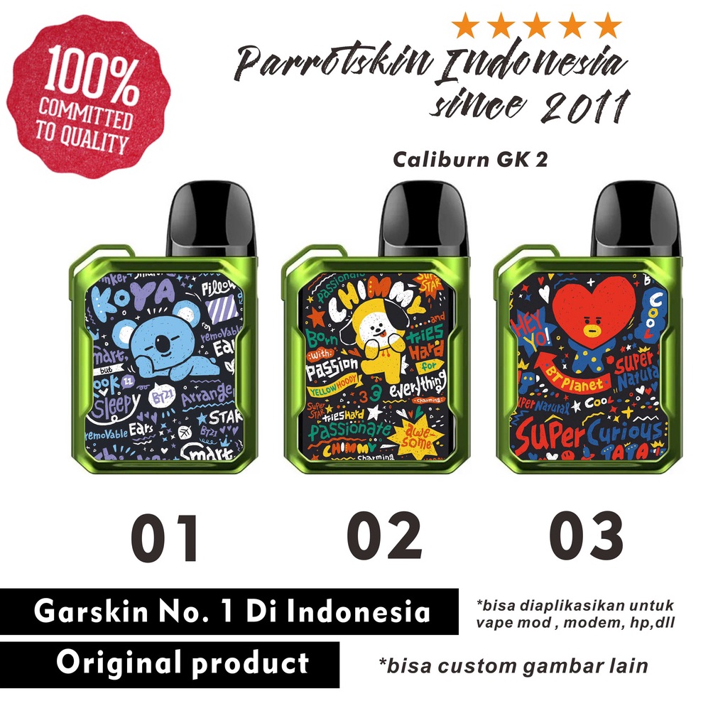 

PROMO TERUPDATE Stiker GK 2 BT21