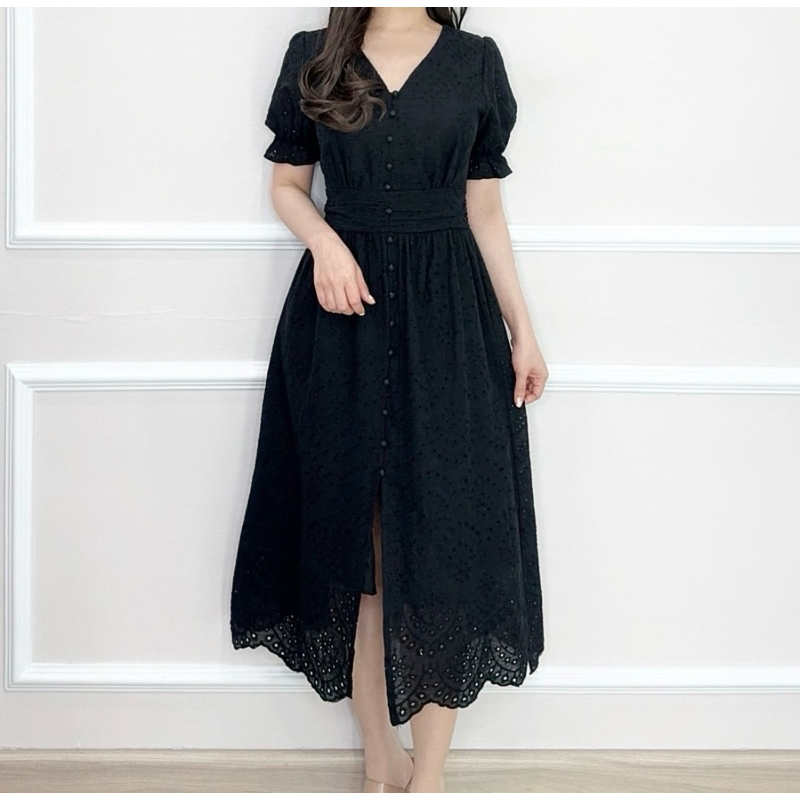 Premium Eyelet Dress